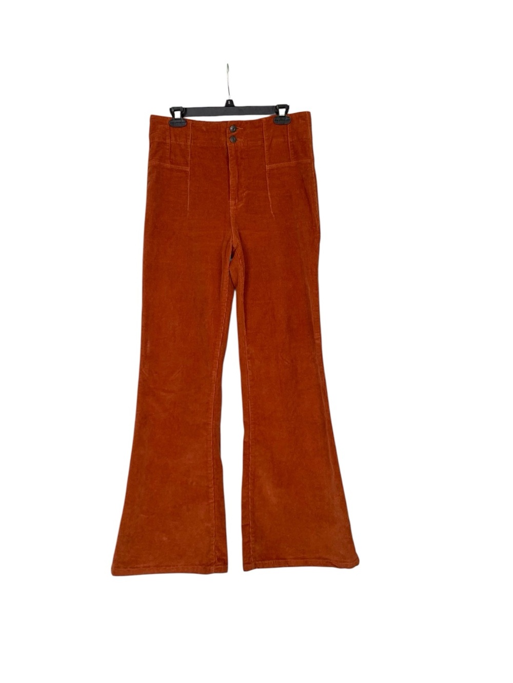 🌵Kensie Boutique Burnt Orange Corduroy Flare Bell Bottom Pants 10/30🌵